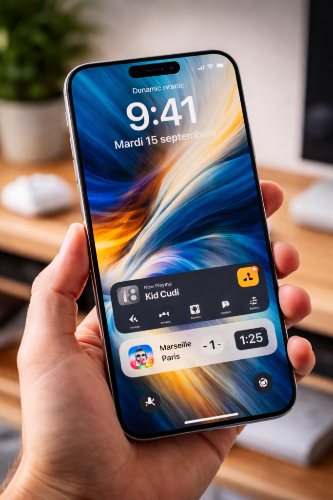 écran iPhone 18 Pro Max imaginé