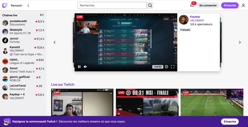Twitch tv